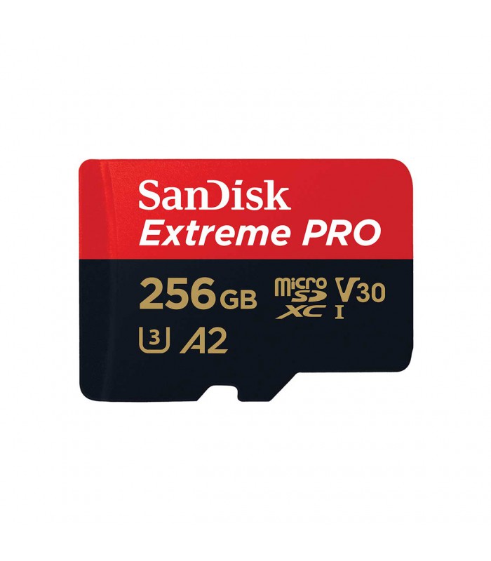 کارت حافظه سن دیسک مدل Extreme PRO microSDXC UHS-I ظرفیت ۲۵۶ گیگابایت - 200 mb/s