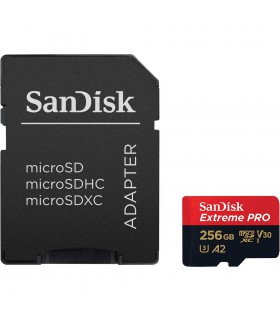 کارت حافظه سن دیسک مدل Extreme PRO microSDXC UHS-I ظرفیت ۲۵۶ گیگابایت - 200 mb/s