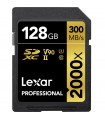 کارت حافظه ۱۲۸ گیگابایتی Lexar مدل Professional 2000x UHS-II SDXC