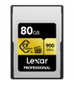 کارت حافظه ۸۰ گیگابایتی Lexar مدل Professional CFexpress Type A