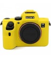 کاور سیلیکونی دوربین مدل 79 مناسب برای دوربین‌های سونی A9/A7III /A7RIII رنگ زرد