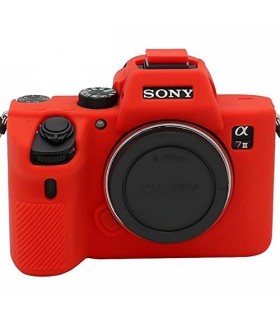 کاور سیلیکونی دوربین مدل 79 مناسب برای دوربین‌های سونی A9/A7III /A7RIII رنگ قرمز