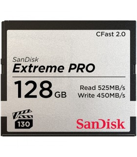 کارت حافظه ۱۲۸ گیگابایتی سن دیسک مدل SanDisk Extreme PRO CFast 2.0