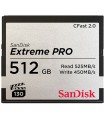 کارت حافظه ۵۱۲ گیگابایتی سن دیسک مدل SanDisk Extreme PRO CFast 2.0