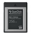 کارت حافظه ۲۵۶ گیگابایتی سن دیسک مدل SanDisk PRO-CINEMA CFexpress Type B