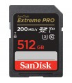 کارت حافظه ۵۱۲ گیگابایتی سن دیسک مدل SanDisk 512GB Extreme PRO UHS-I SDXC - 200mb/s