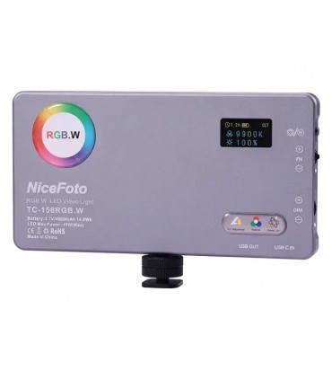 نور ثابت NICEFOTO مدل LED RGB TC-158