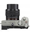 دوربین بدون آینه دست دوم سونی Alpha a7C رنگ نقره‌ای همراه با لنز FE 28-60mm