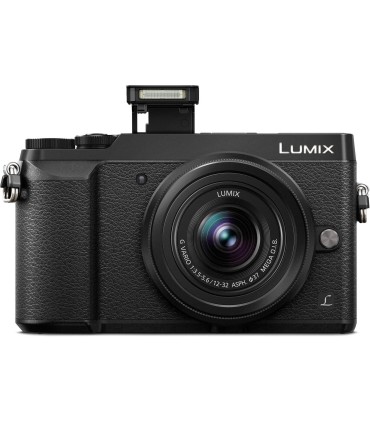 دوربین پاناسونیک مدل Panasonic Lumix DMC-GX85 مشکی به همراه لنز ۳۲-۱۲ میلی‌متری