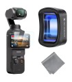 لنز آنامورفیک کی اند اف سازگار با اسمو پاکت ۳ | K&F Osmo Pocket 3 1.2X Anamorphic Lens