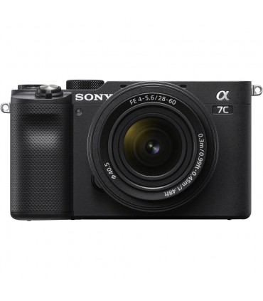 دست دوم - دوربین بدون آینه سونی Alpha a7C رنگ مشکی همراه با لنز FE 28-60mm