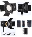 پروژکتور نور ثابت آر جی بی jsl 888 RGB به همراه باتری NP-F770 و شارژر