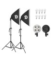 کیت ۲ شاخه نور ۴ لامپ + به همراه لامپ دیاموند مدل Diamond LED Kit plus LAMP