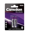 پک دو عددی باتری نیم قلمی کملیون مدل Camelion Ultra Alkaline Batteries LR03