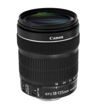 دست دوم - لنز کانن مدل EF-S 18-135mm f/3.5-5.6 IS STM