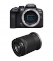 دوربین دست دوم دیجیتال بدون آینه کانن مدل EOS R10 همراه با لنز 18-150mm