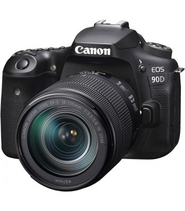 دست دوم - دوربین دیجیتال کانن مدل 90D همراه با لنز EF-S 18-135mm IS USM