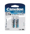 Camelion Battery Lithium P7 2XAA FR6-BP2