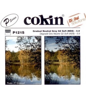Cokin P Series Graduated G2 Soft Gray Neutral Density Filter (3-Stop) P121S