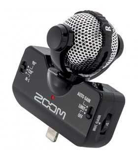 Zoom iQ5 Stereo Microphone for iOS Devices with Lightning Connector
