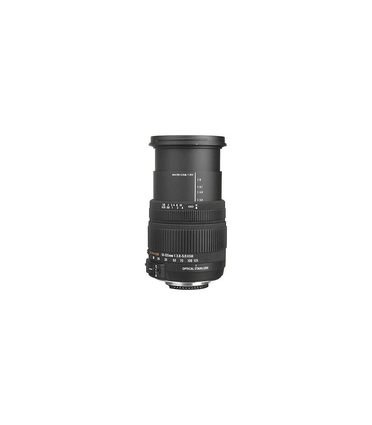 فروشگاه پیکسل - Sigma 18-125mm f/3.8-5.6 DC OS HSM - Nikon Mount