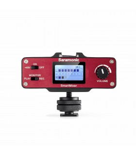 Saramonic SmartMixer Professional Recording Stereo Microphone Rig for iPhone and Android Smartphones