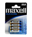 پک ۴ عددی باتری آلکالاین نیم‌قلمی Maxell
