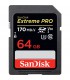 کارت حافظه SanDisk مدل 64GB Extreme PRO UHS-I SDXC