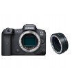 دوربین دیجیتال بدون آینه کانن مدل EOS R5 همراه با مبدل لنز