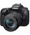 دوربین دست دوم کانن مدل 90D همراه با لنز EF-S 18-135mm IS USM