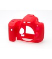 محافظ سیلیکونی easyCover مناسب برای دوربین‌های کانن 5D MkIII, 5Ds, 5Dsr رنگ قرمز