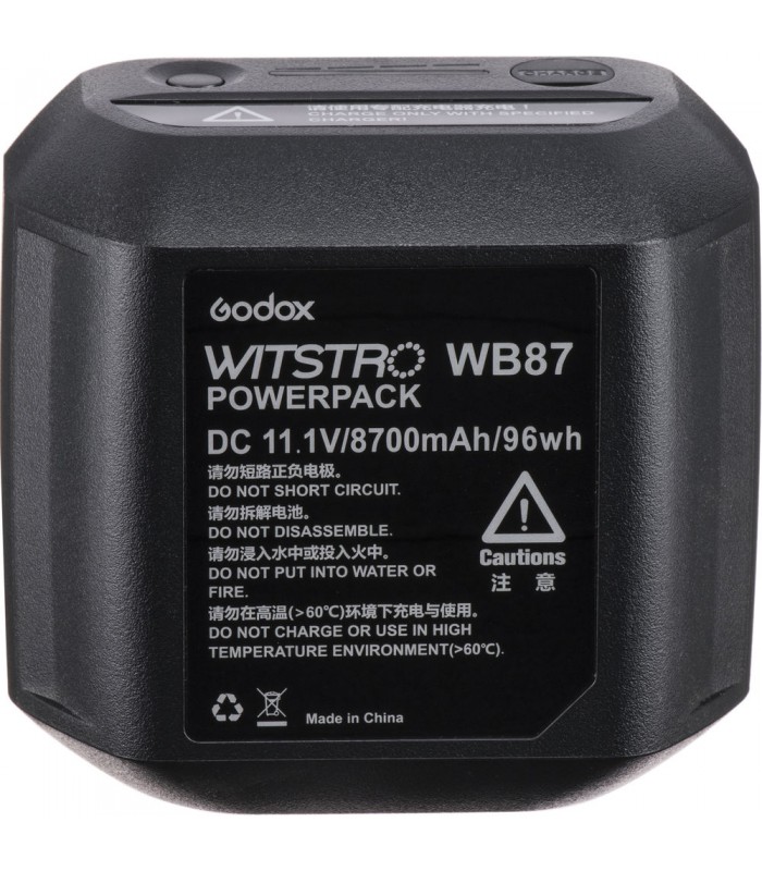 باتری گودوکس مدل WB87 مناسب برای فلاش‌های سری Godox AD600