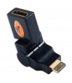 مبدل چرخشی تتر تولز Tether Tools HDMI Female to Mini-HDMI Male 360° Swivel Adapter TPHDC360