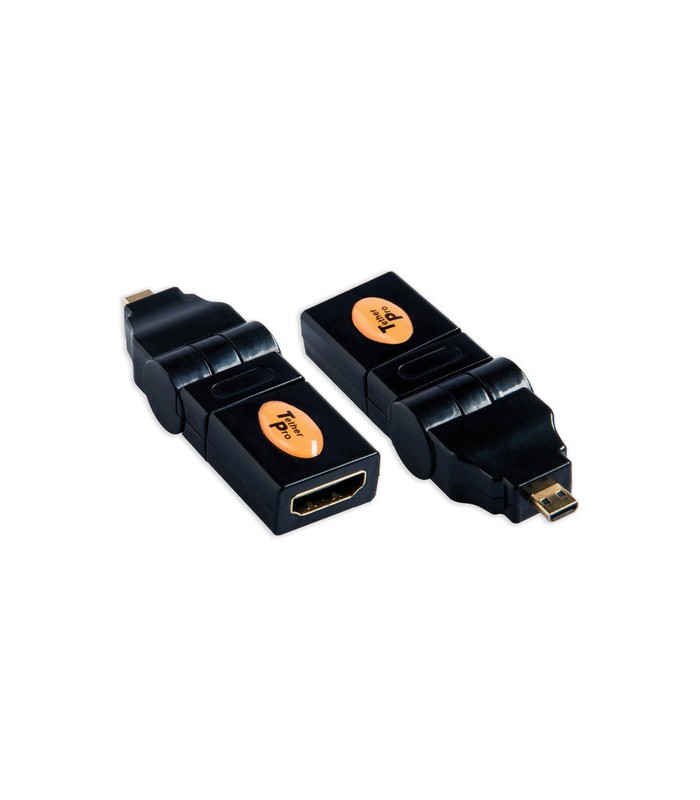 مبدل چرخشی تتر تولز Tether Tools HDMI Female to Micro-HDMI Male 360° Swivel Adapter TPHDD360