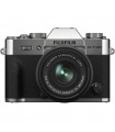 دوربین بدون آینه فوجی فیلم مدل FUJIFILM X-T30 II به همراه لنز 45-15 میلی‌متری رنگ نقره‌ای