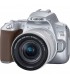 دوربین Canon مدل 250D همراه لنز EF-S 18-55mm IS STM-نقرهای