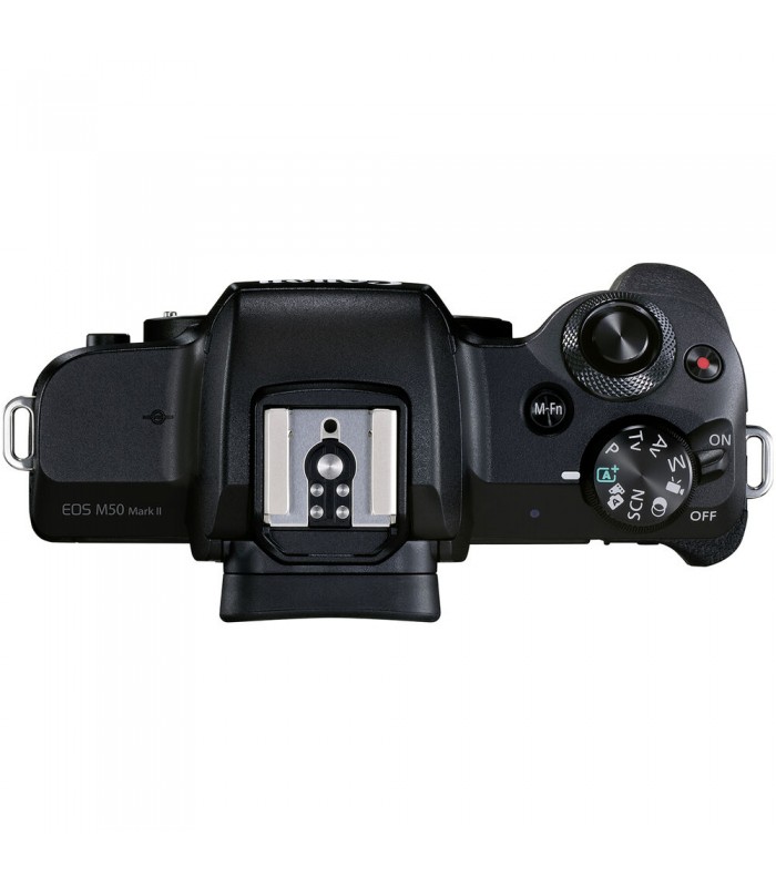 دوربین دیجیتال بدون آینه کانن مدل EOS M50 Mark II همراه با لنز EF-M 18-150mm رنگ مشکی