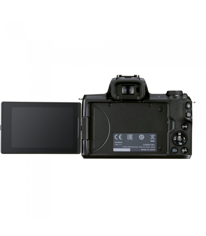 دوربین دیجیتال بدون آینه کانن مدل EOS M50 Mark II همراه با لنز EF-M 18-150mm رنگ مشکی