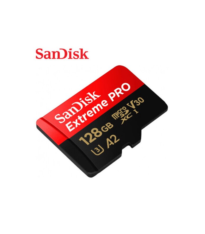 کارت حافظه سن‌دیسک مدل Sandisk 128GB Extreme PRO UHS-I U3 microSDXC Card 200MB/s