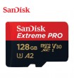 کارت حافظه سن‌دیسک مدل Sandisk 128GB Extreme PRO UHS-I U3 microSDXC Card 200MB/s