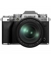 دوربین بدون آینه فوجی فیلم مدل Fujifilm X-T5 رنگ نقره‌ای همراه با لنز XF 16-80mm