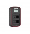 شارژر باتری Kingma مناسب برای شارژ دو باتری LP-E17