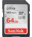 کارت حافظه ۶۴ گیگابایتی سن‌ دیسک مدل SanDisk Ultra SDXC UHS-I 140 MB/s